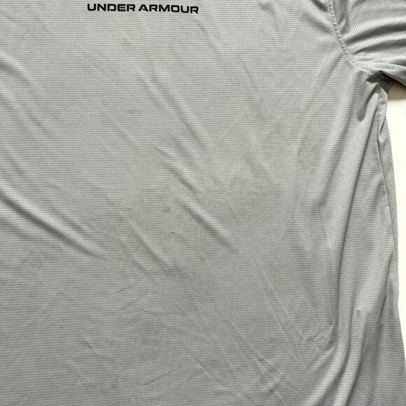 Under Armour Mens Large L Gray loose fit coolswitch short sleeve T-shirt - Picture 6 of 11